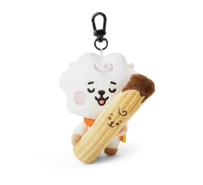 10cm Korean Popular Idol Boy Group Kawaii Plush keychain pendant small animal cross-dressing dessert cake plush doll Anime