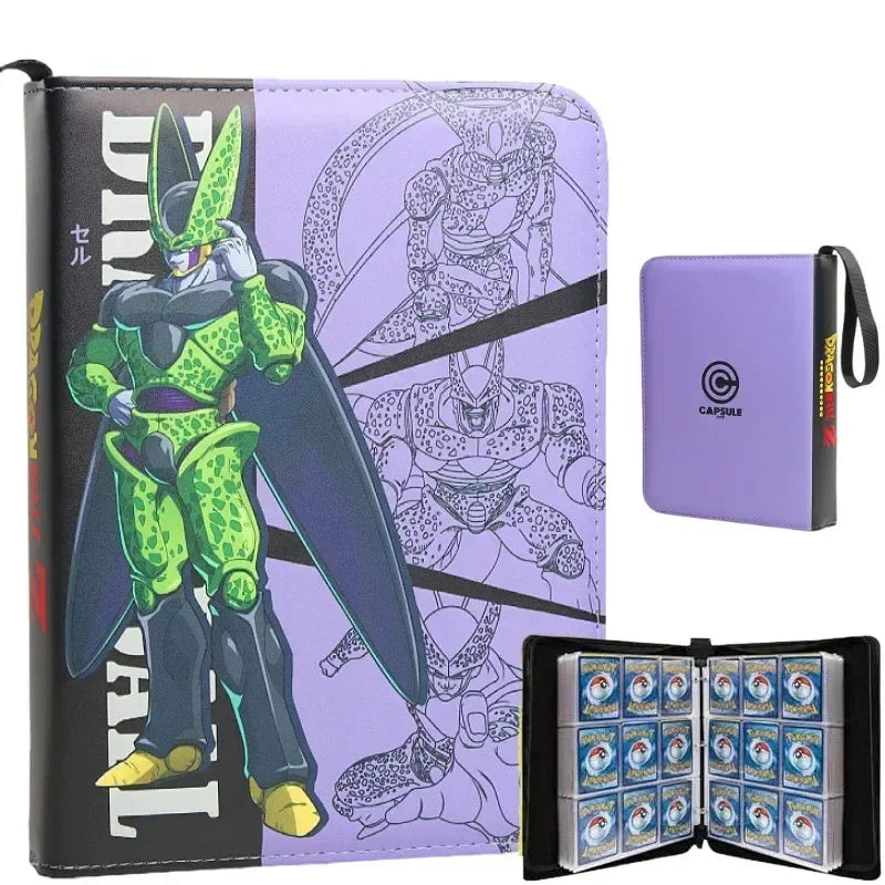 400pcs/900pcs Anime Dragon Ball Card Album Book Collection Card Storage Folder Hold Vegeta Iv Game Cards Binder Holder Kids Gift