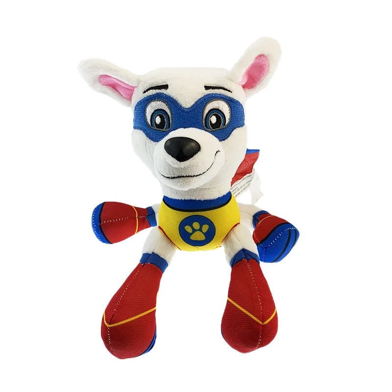19cm Cartoon Dog Paw Plush Doll Chase Rock Animal Dog Cartoon Model Action Figures Movies Peripherals Children Christmas Gift