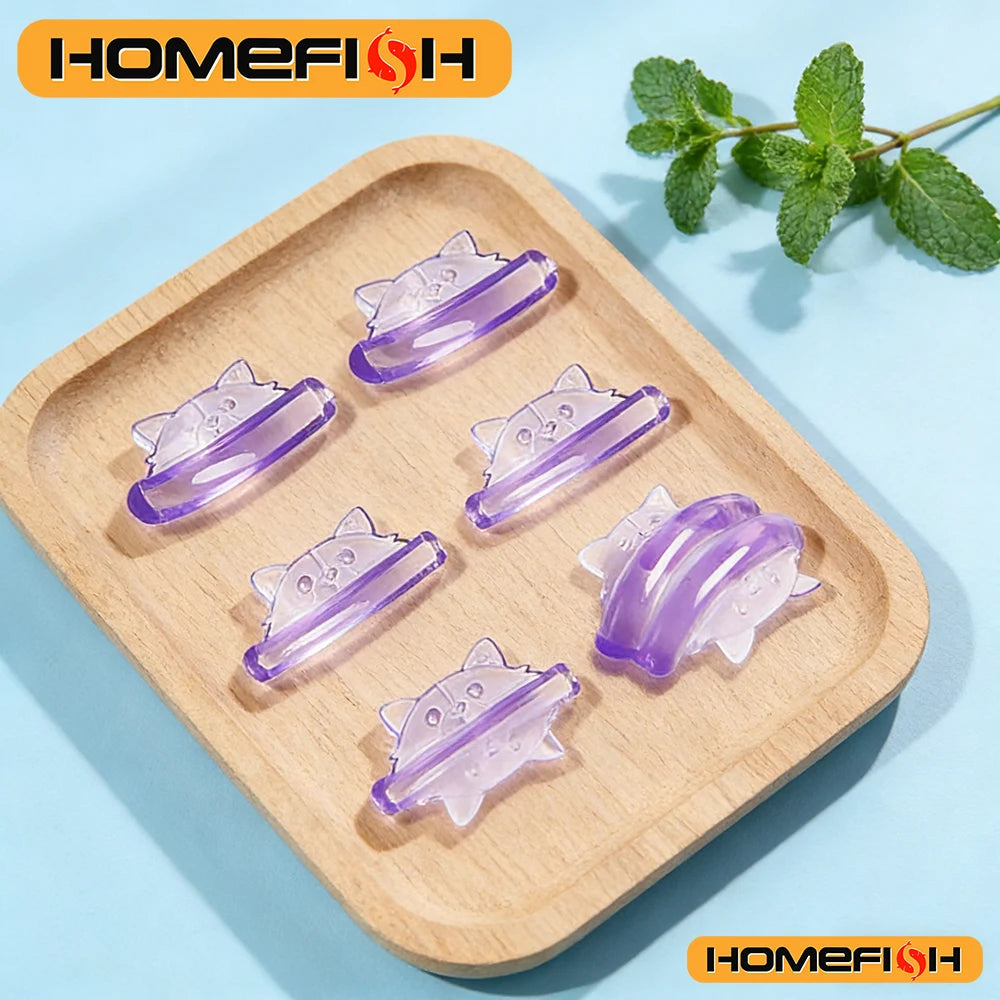 5 Pairs C Curl Silicone Eyelash Pads - Sticky 3D Lashes Lifting Rod Shield Curler Makeup Tool Accessories