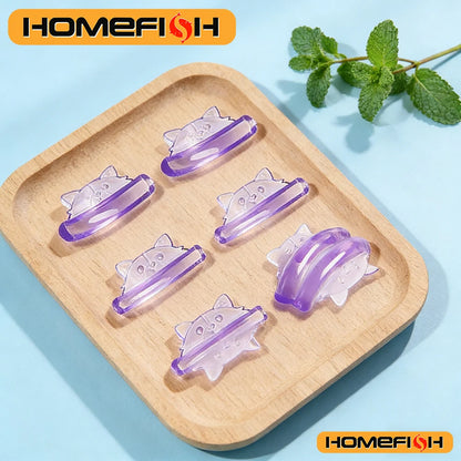5 Pairs C Curl Silicone Eyelash Pads - Sticky 3D Lashes Lifting Rod Shield Curler Makeup Tool Accessories