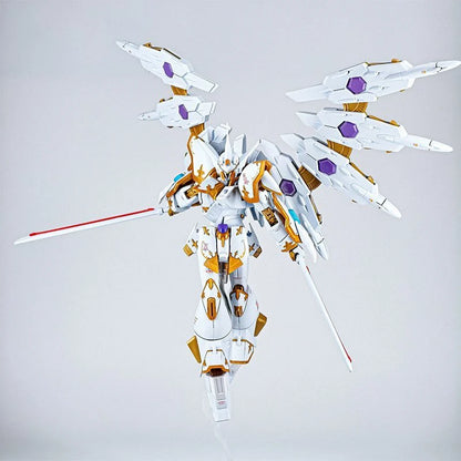 Hg 1/144 Seed Freedom Black Knight Squad With Light Wings Water Sticker Action Figures Assembled Model Kit Collectible Toys Gift