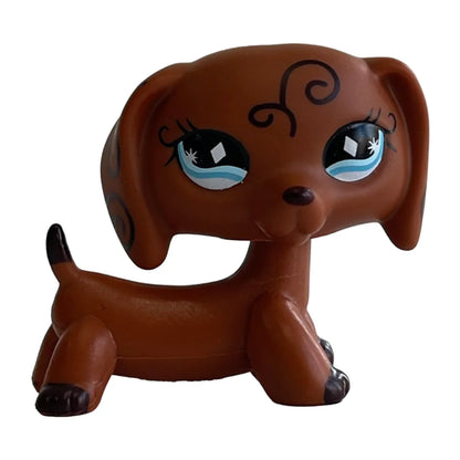Rare pet shop lps toy toy Stands Short Hair Cat Original Kitten Husky Puppy Dog Fox Cute Animal Old Bobble head toy
