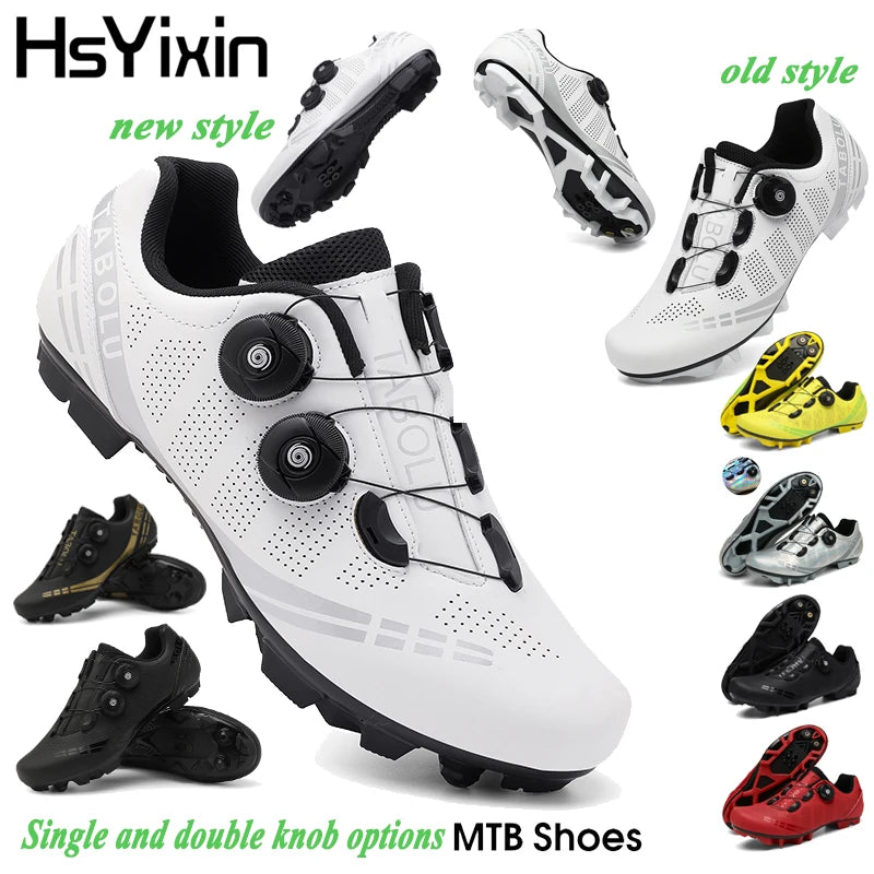 Cycling Shoes Updated Model MTB Bike Men Racing Contest Self-Locking Speed Bicycle Sneakers Women Cleats Road Cycling Footwear