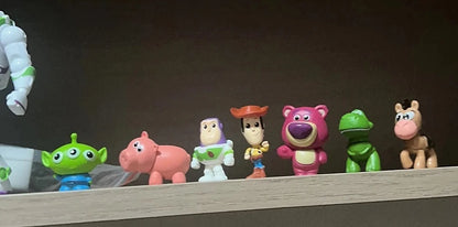 8pcs / Set Toy Story Action Figure Anime Cartoon Model Doll Car Decoration Cake Accessories Anime Figure Toy Children's Gift