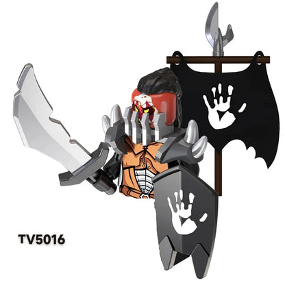 PG517 PG518 PG519 PG520 King Anime Movies Figs Bricks Dolls Mini Action Toy Figura Building Blocks Toys Doll
