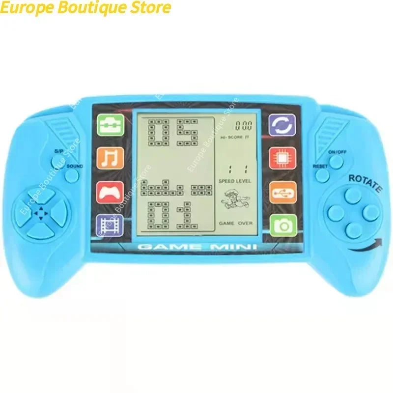Portable Handheld Game Console BRICK GAME Handheld Players Nostalgic Educational Toys Pocket 4 Colors Classic Childhood Gift