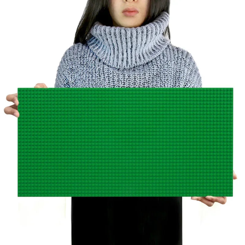 1pcs 32x64 holes single layer classic block base plate, DIY assembly block wall compatible brand toys Christmas Birthday gift