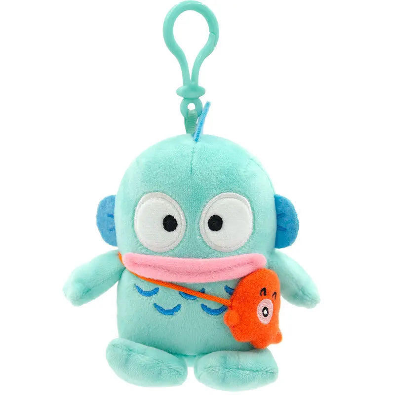Genuine Sanrio Hangyodon Melody Kuromi Pendant Plush Toys Small Charms Sayuri Model Doll Stuffed Toys Girls Boys Birthday Gifts
