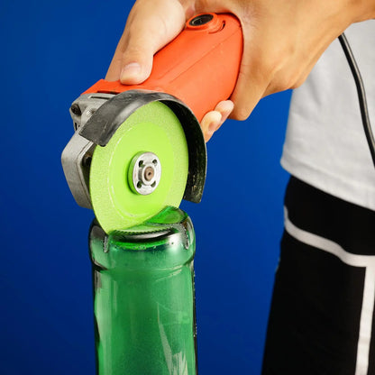 100mm Glass Cutting Disc Diamond Ultra-thin Saw Blade Diamond Jade Wine Bottle Ceramic Polish Angle Grinder Machine