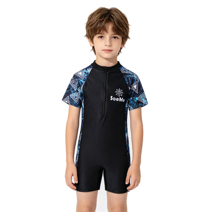Girls Swimsuits Kids Toddler 3 to 4 5 6 7 8 9 10 Years Beach Pink Cute Child Swim Suit Short Sleeve One Piece Swimwear Outfits
