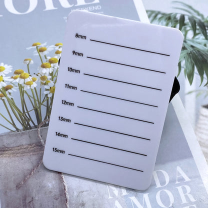Grafted Eyelash Show Board Eyelash Extension Hand Plate Lash Holder Eyelash Extension Pallet With Adjustable Wrist Strap