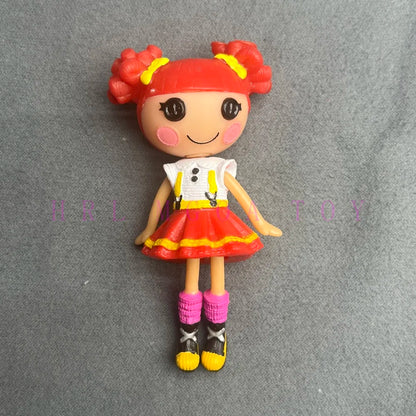 Original 8-10cm Can Choose Lalaloopsy Little Sister and Pet Dolls PVC Girls' Holiday Gift Collection Pvc Toys