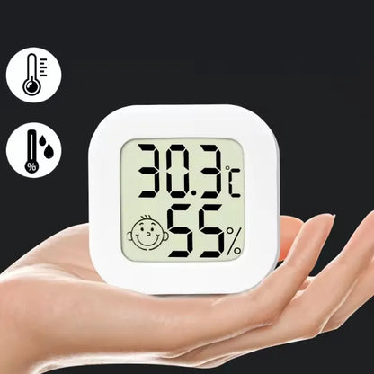 4-10PCS Mini LCD Digital Thermometer Hygrometer Indoor Room Temperature And Humidity Meter Sensor Meter Home Thermometer