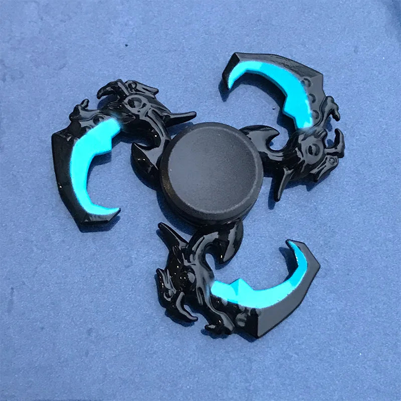 Colorful Figdet Spinner Zinc Alloy Smooth bearings Anime Game Hand Spinner Stress Relief Fingertip Gyro Toys For Adult Kids