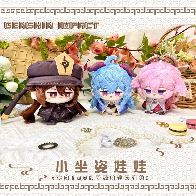 Genshin Impact Plush Doll Lumine Dainsleif Yoimiya Aether Alhaitham Kaveh Freminet Focalors Arlecchino Neuvillette Toy Kids Gift