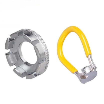 Multifunction Bicycle Spoke Wrench Wheel Rim Adjustment and Correction Tool for MTB Road Bike Cycling Maintenance Repair Tool