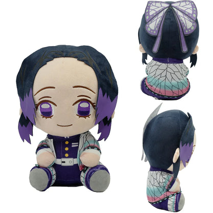 20cm Hot Japan Demon Slayer Plush Dolls Lovely Anime Kimetsu No Yaiba Kamado Tanjirou Nezuko Zenitsu Kyoujurou Toys Kids Gifts