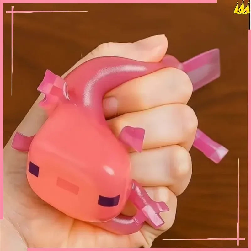 Game Axolotl Squeeze Toys Relieve Stress And Release Emotions Fidget Sensory Squeeze Toys  Increase Entertainment  Festiva