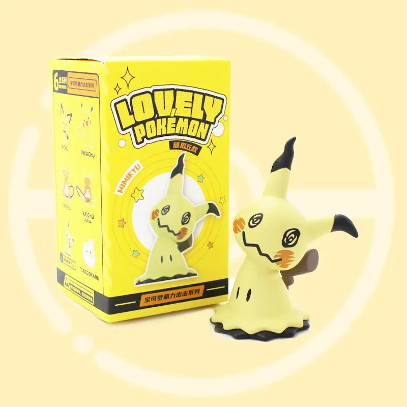 Hot Pokemon Anime Figures Kawaii Pikachu Pichu Togedemaru Alola Region Raichu Mimikyu Toys Model Collect Dolls Gift For Kids Boy