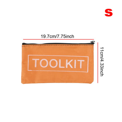 Multi-function Portable Bag Hardware Toolkits Small Tool Bag Waterproof Organizer High Quality Zipper Canvas Oxford Storage Bags