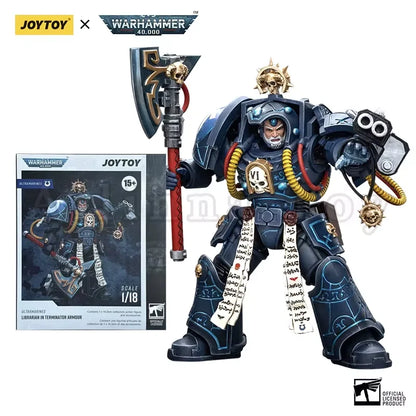 JOYTOY 1/18 Action Figure The Horus Heresy 40K New Ultra Squads & Mechas Lieutenant Titus Anime Military Model