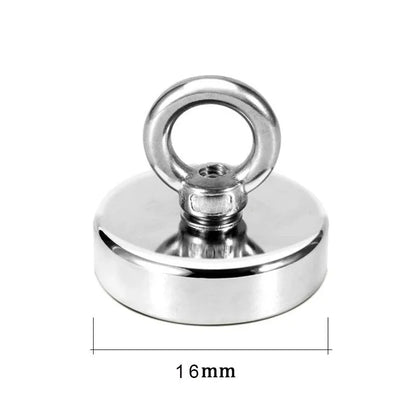 D16MM D42MM Fishing Magnet Searcher Power Super Neodymium Strong Magnet Heavy Duty Search Magnet 300 kg Merry Christmas