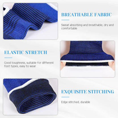 2026 new 1 pair of one size elastic breathable ankle support sled.Professional protective gear is used for running and cycling.