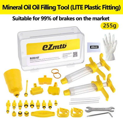 Bicycle Hydraulic Disc Brake Oil Bleed Kit Tools for SHIMANO, SRAM, Avid, MAGURA Series MTB Road Bike Brake Repair Tool