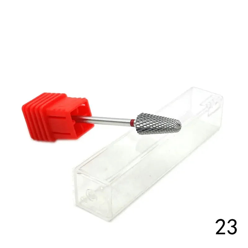 33 Style Choice Tungsten Carbide Nail Drill Bits Machine Nail Cutter Nail File Manicure Carbide Nail Drill Bit Dental Burs