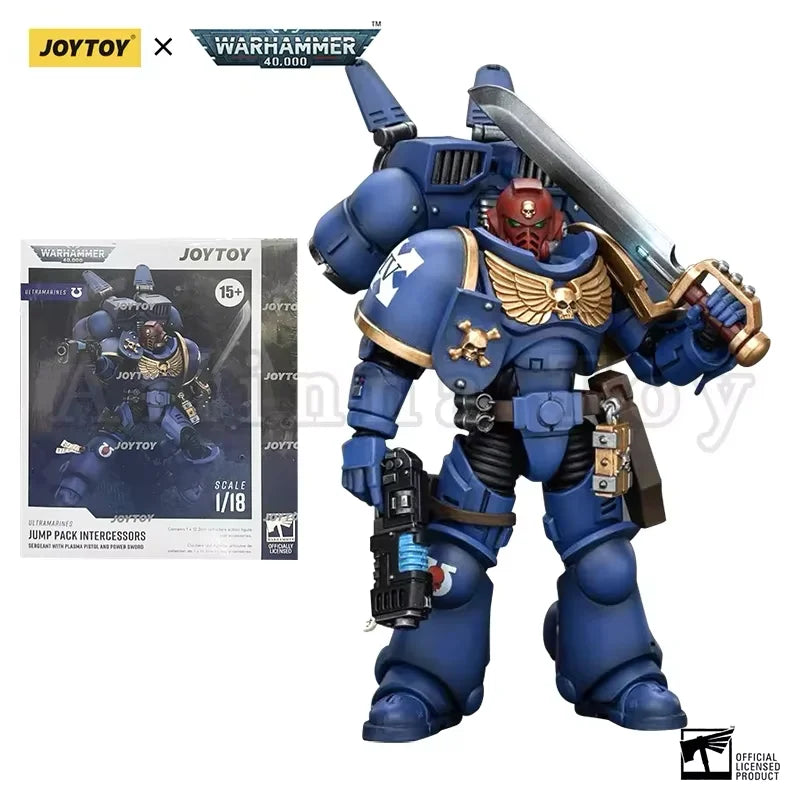 JOYTOY 1/18 Action Figure The Horus Heresy 40K New Ultra Squads & Mechas Lieutenant Titus Anime Military Model