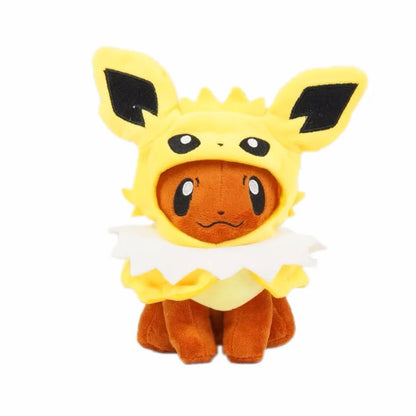 7 Styles 8" Pokemon Eevee Poncho Umbreon Espeon Jolteon Vaporeon Sylveon Flareon Plush Doll Stuffed Toys