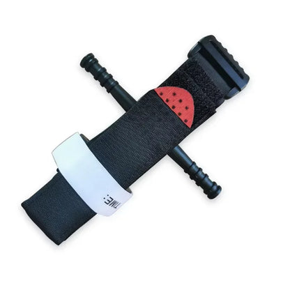 2PCS Tactical Medical Tourniquet for Outdoor Exploration Combat Application Red Tip Medical Emergency Belt Aid