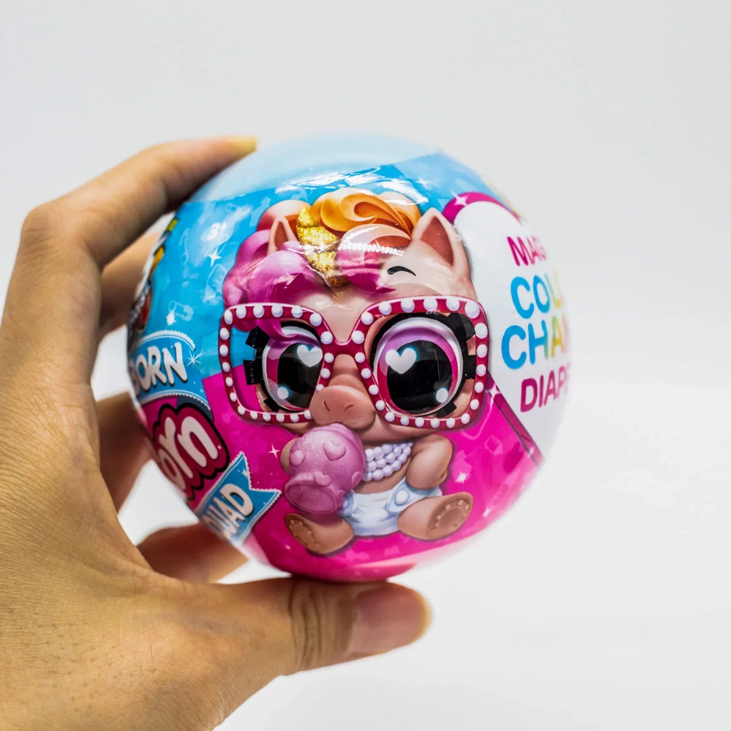 5x Surprise Ball Unicorn Monster Trucks Blind Box Doll Gifts Toy Model Anime Figures Collect Ornaments