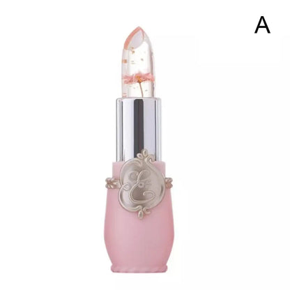 Peach Color Lip Balm Crystal Temperature Change Lipstick Girl Moisturizing LongLasting Lip Gloss Makeup Lip Care Repair Cosmetic