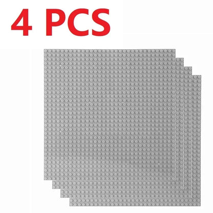 4PCS Classic Baseplates 32x32 16X32 Dots Building Blocks Bricks Base Plates DIY Plastic Board Blocks MOC City Construction Toys