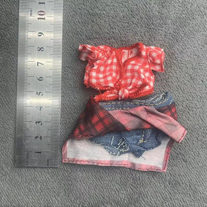 Original 24cm OMG Big Sister Doll Clothing Girl DIY Fashion Change Festival Gift Toy
