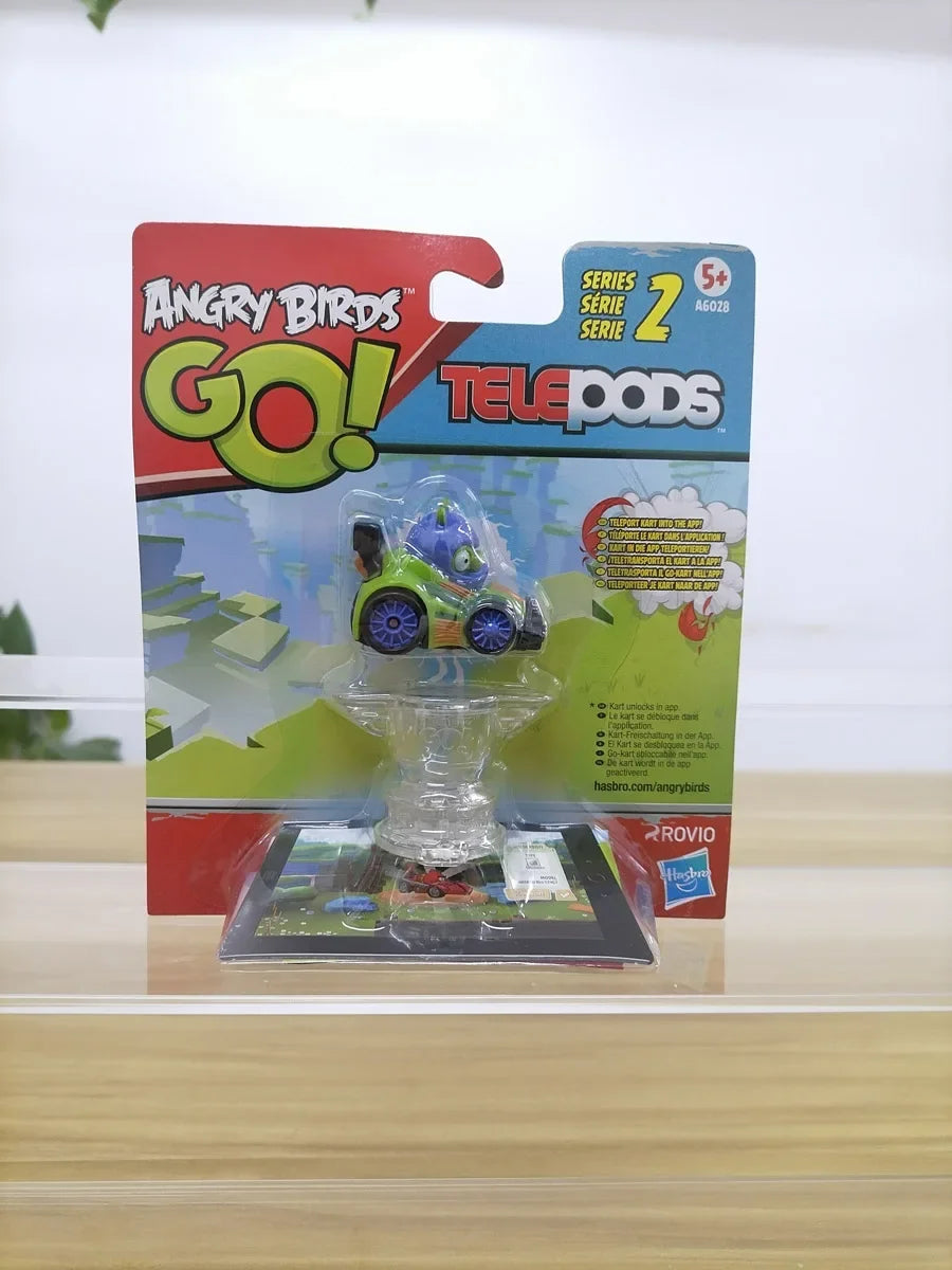 Angry Bird Karts Action Figure Telepods Retoy Figures Angrybirds Go Games Doll Toys for Kids Collectible Table Ornaments