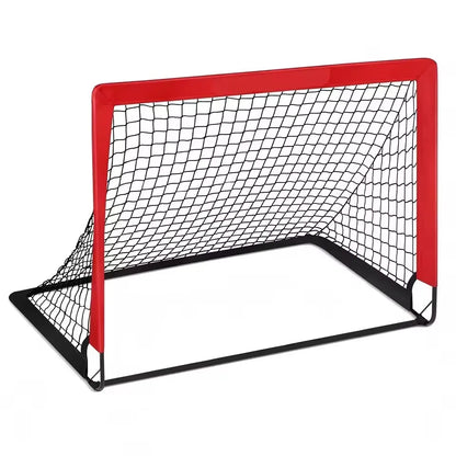 Portable Soccer Goals for Backyard Foldable Mobile Training Football Net for Kids Soccer Goal Indoor Outdoor Pop Up Soccer Goals