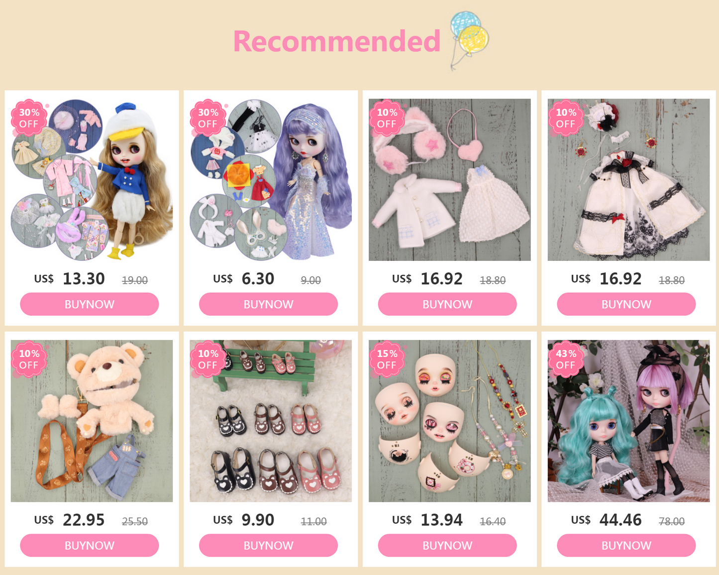 ICY DBS Blyth doll Suitable DIY Change 1/6 BJD Toy special price OB24 ball joint body anime girl