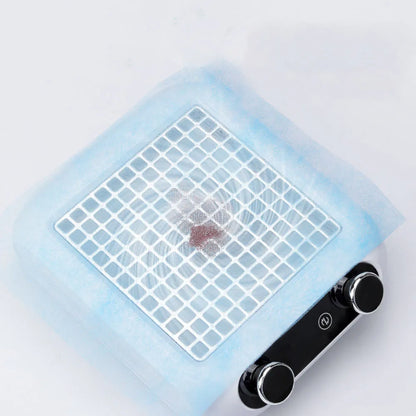 100Pcs Nail Vacuum Clean Collector Filter Paper Set Dustproof Replace Filters Disposable Manicure Machine Dust Accessory