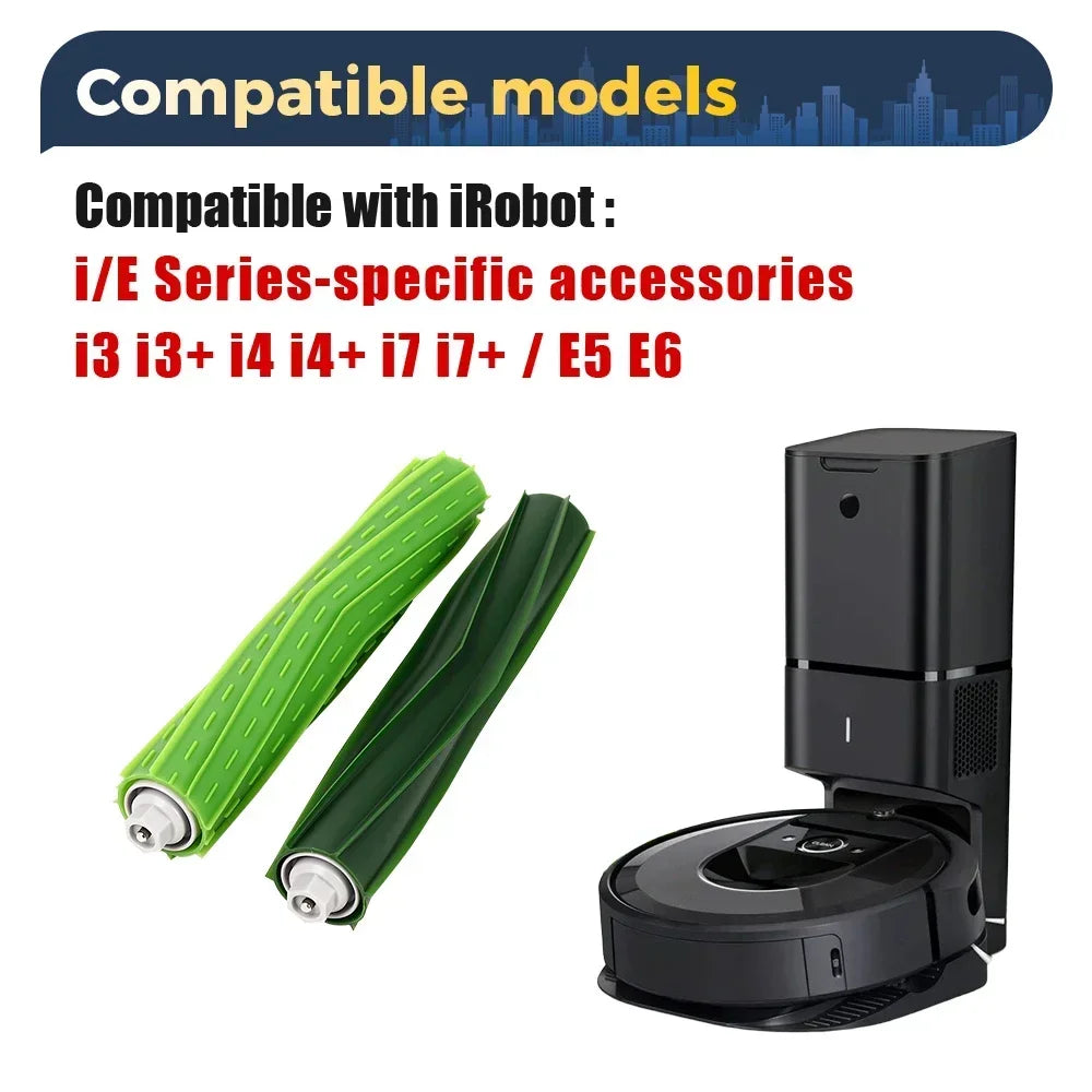 HEPA Filter Main Brush Side Brush For iRobot Roomba i2 i3 i3+ i4 i4+ i6 i6+ i7 i7+ i8 i8+ E5 E6 E7 Sweeping Robot Vacuum Parts