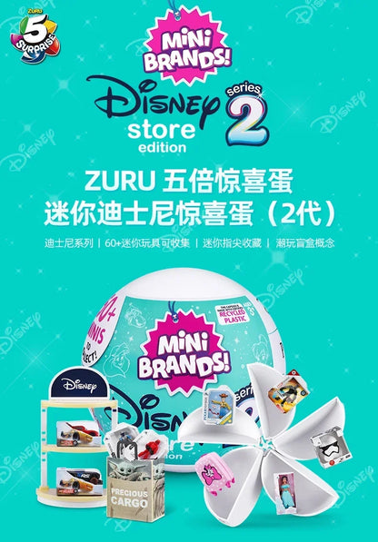 5 Surprise Ball Mini Brands Supermarket Shopping Scene Miniature Gashpon Capsule Toy Figurines Collection Kids Birthday Gifts