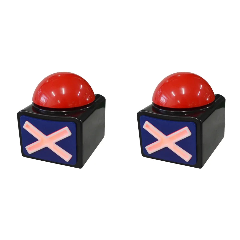 4-1PCS Educational Answer Buzzer Interactive Game Answer Buzzers for Kids' Engaging Learning Family Game Quiz Show Alarm Buzzer