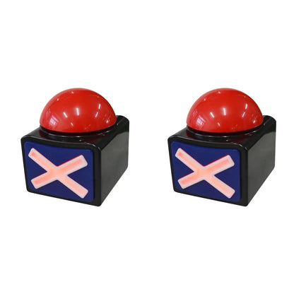4-1PCS Educational Answer Buzzer Interactive Game Answer Buzzers for Kids' Engaging Learning Family Game Quiz Show Alarm Buzzer