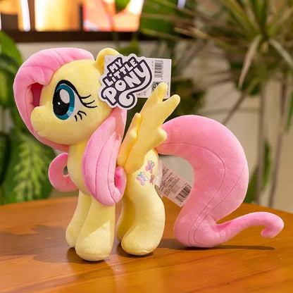 30Cm Genuine My Little Pony Plush Toy Kawaii Friendship Is Magic Plushies Doll Rarity Sofa Pillow Cartoon Rainbow Dash Kids Gift