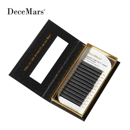 DeceMars 3 Split Tips Y-Shaped Eyelash Eextension Barely-There Effect