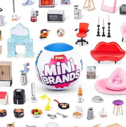 Zuru 5 Surprise Mini Brands Toys Zuru Mystery Blind Box Original Miniature Toy Surprise Blind Box Toy Gifts Cute Toys
