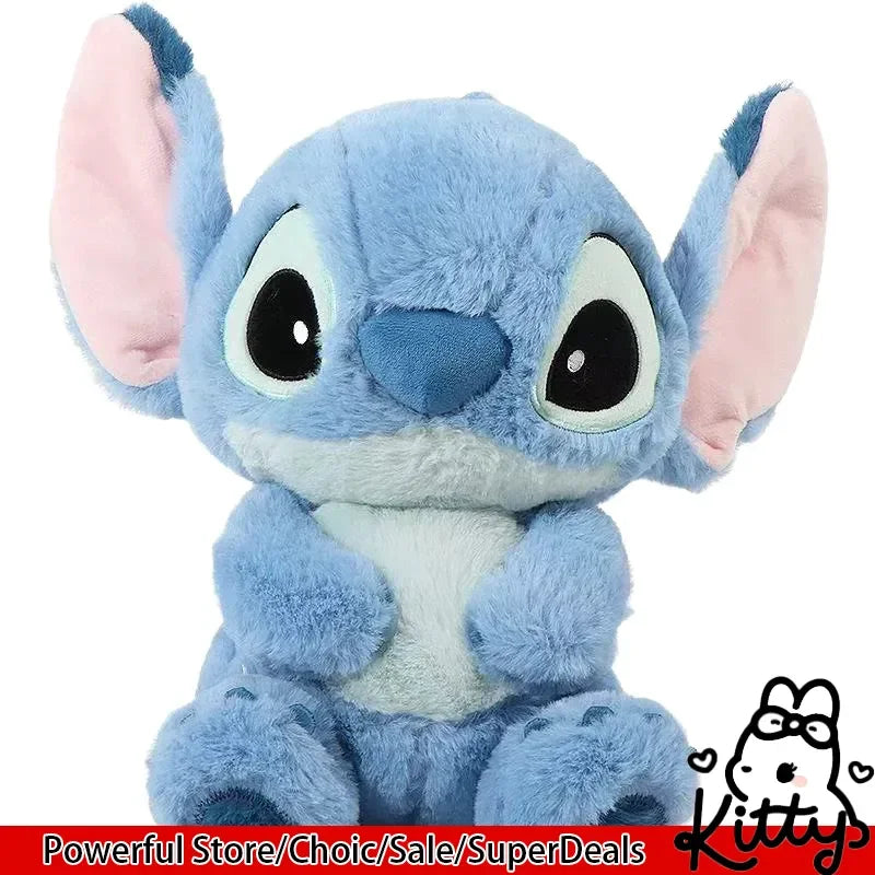 32/45/55cm Stitch Large Plush Doll Soft Cute Anime Periphery Sofa Pillow Bedhead Decor Accompany Toy Ornament Gift For Childs