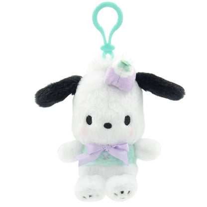 Genuine Sanrio Hangyodon Melody Kuromi Pendant Plush Toys Small Charms Sayuri Model Doll Stuffed Toys Girls Boys Birthday Gifts